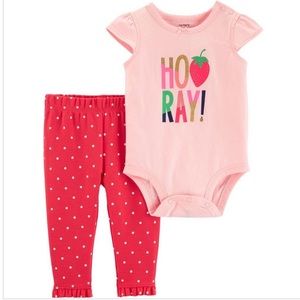 Carter's Bodysuit and Pants Set